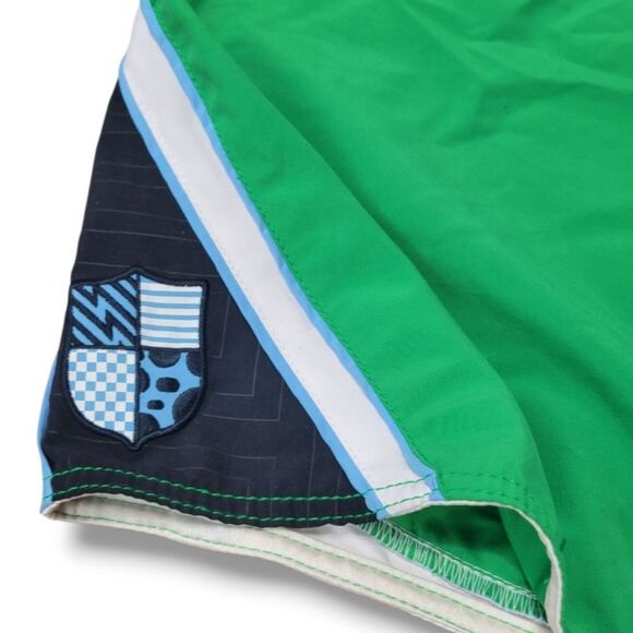 Quiksilver Shorts Size XL W38" x L10.5" Swim Trunks Swimming Trunks Embroidered - Picture 4 of 9